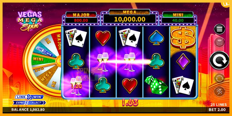 Spielautomat Vegas Mega Spin für echtes geld 4