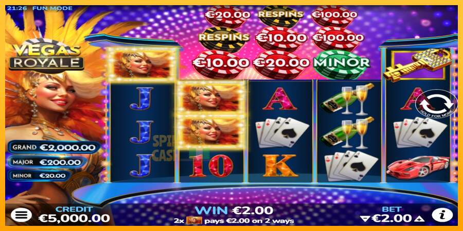 Spielautomat Vegas Royale für echtes geld 3