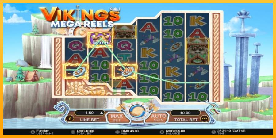 Spielautomat Vikings Mega Reels für echtes geld 3