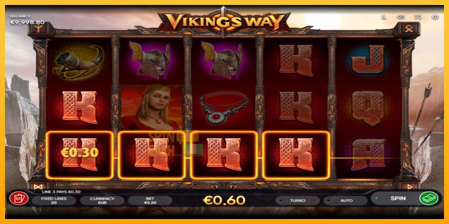 Spielautomat Vikings Way für echtes geld 3