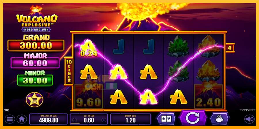 Spielautomat Volcano Explosive für echtes geld 3