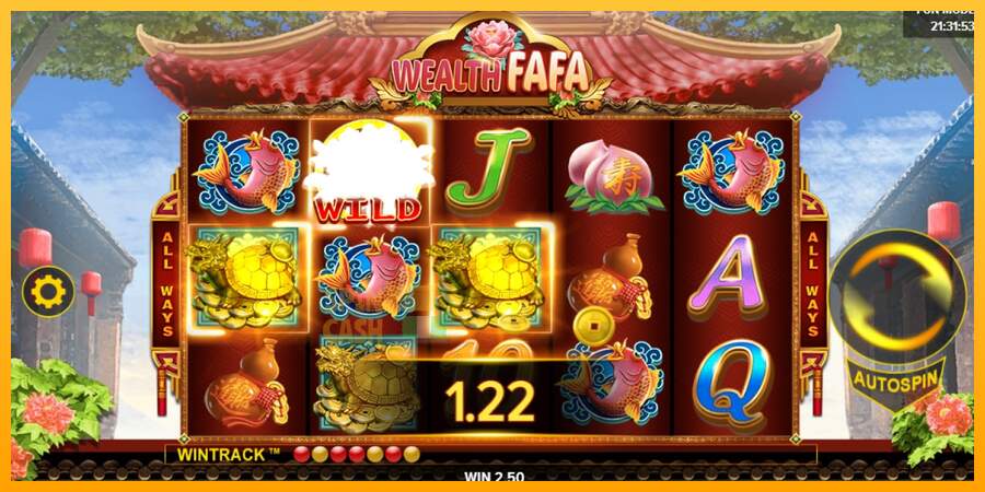 Spielautomat Wealth Fa Fa für echtes geld 3