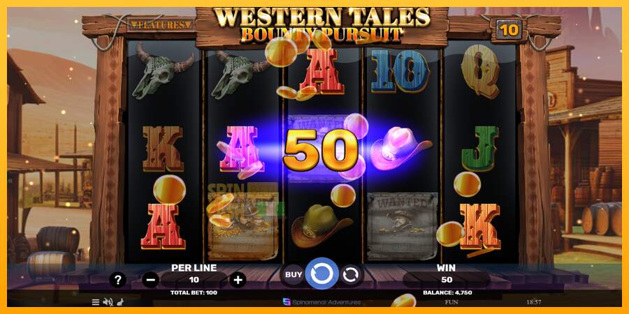 Spielautomat Western Tales - Bounty Pursuit für echtes geld 3