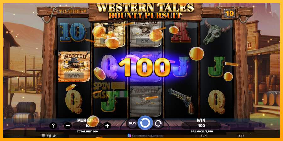 Spielautomat Western Tales - Bounty Pursuit für echtes geld 4