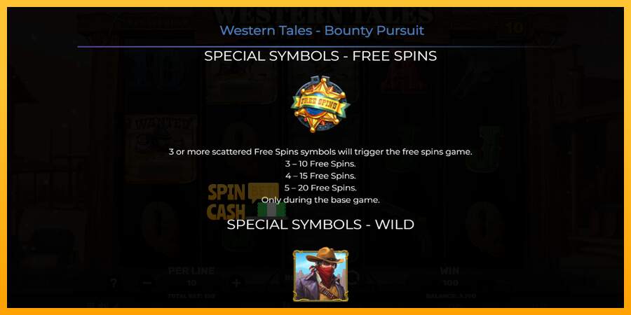 Spielautomat Western Tales - Bounty Pursuit für echtes geld 5