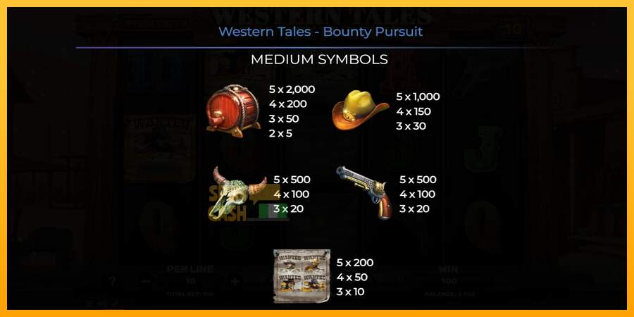 Spielautomat Western Tales - Bounty Pursuit für echtes geld 6