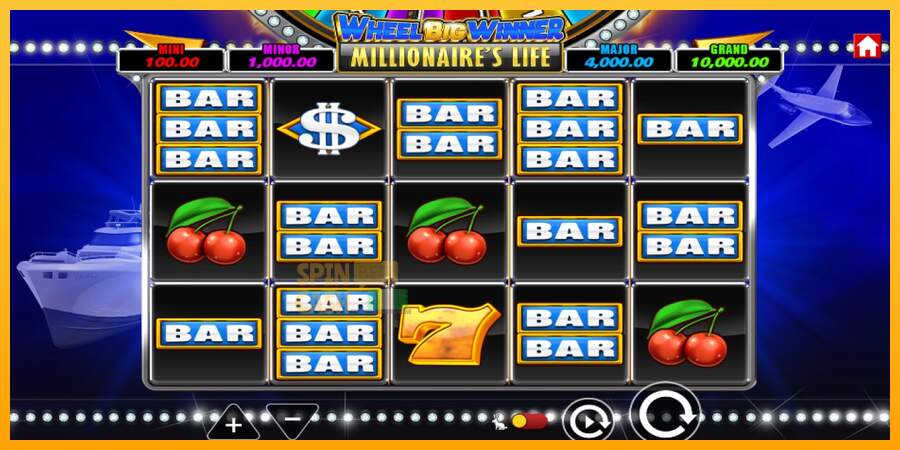 Spielautomat Wheel Big Winner Millionaires Life für echtes geld 1