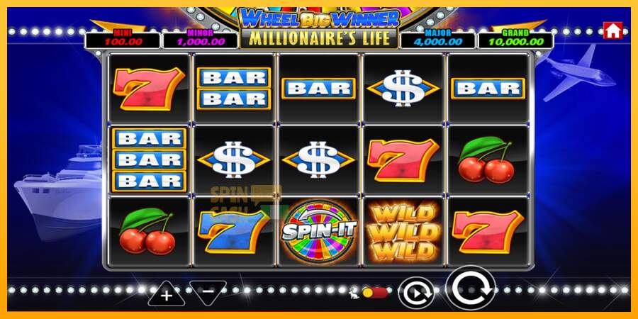 Spielautomat Wheel Big Winner Millionaires Life für echtes geld 2