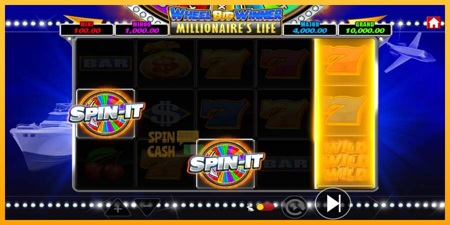 Spielautomat Wheel Big Winner Millionaires Life für echtes geld 3