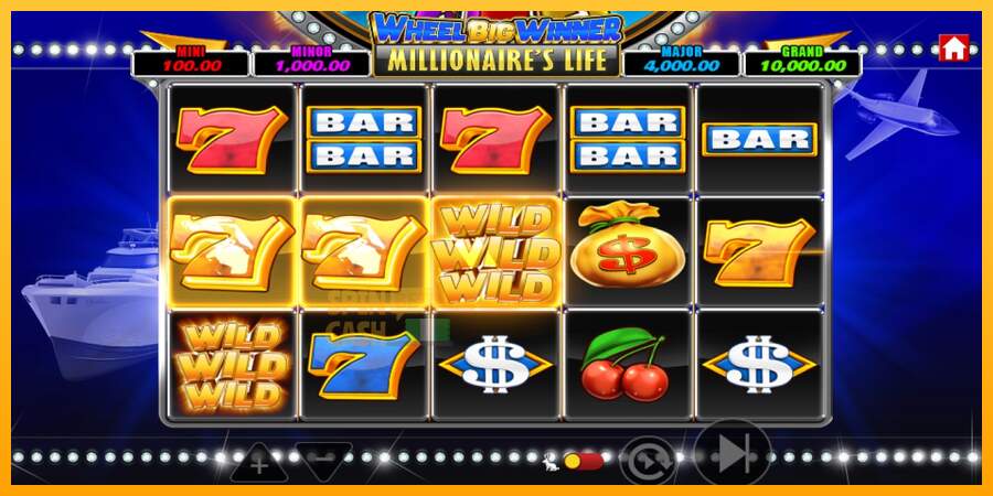 Spielautomat Wheel Big Winner Millionaires Life für echtes geld 4