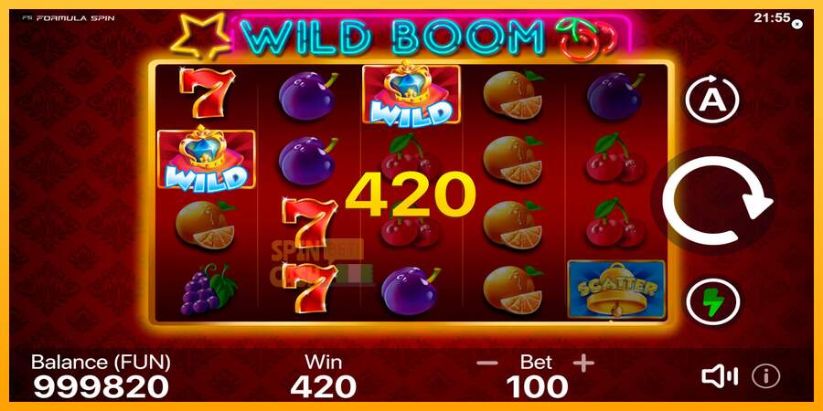 Spielautomat Wild Boom für echtes geld 2