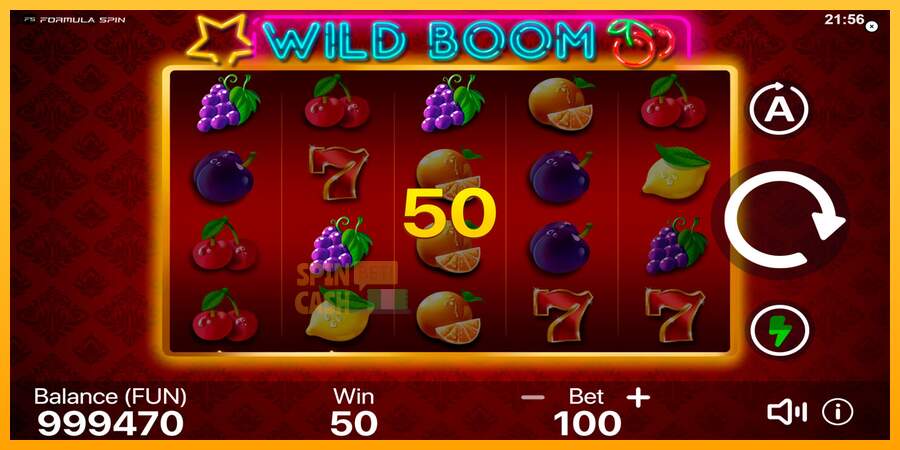 Spielautomat Wild Boom für echtes geld 3