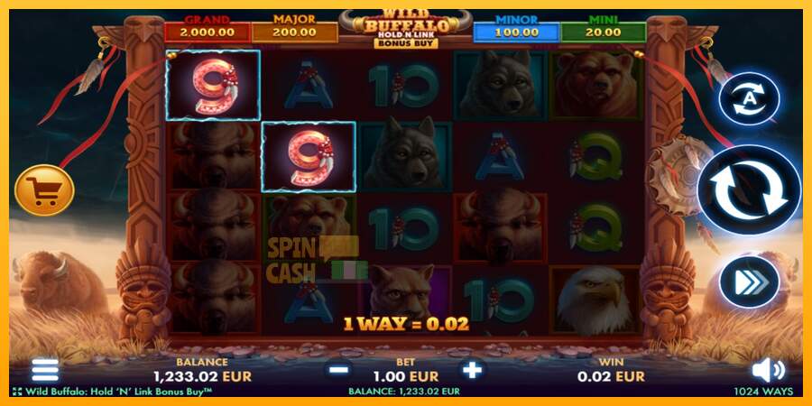 Spielautomat Wild Buffalo Hold N Link Bonus Buy für echtes geld 3