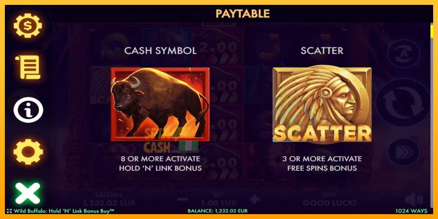 Spielautomat Wild Buffalo Hold N Link Bonus Buy für echtes geld 4