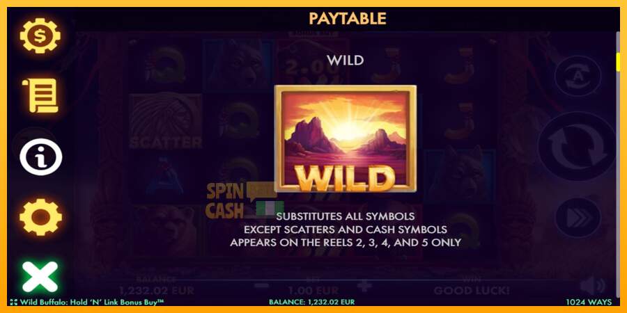 Spielautomat Wild Buffalo Hold N Link Bonus Buy für echtes geld 5