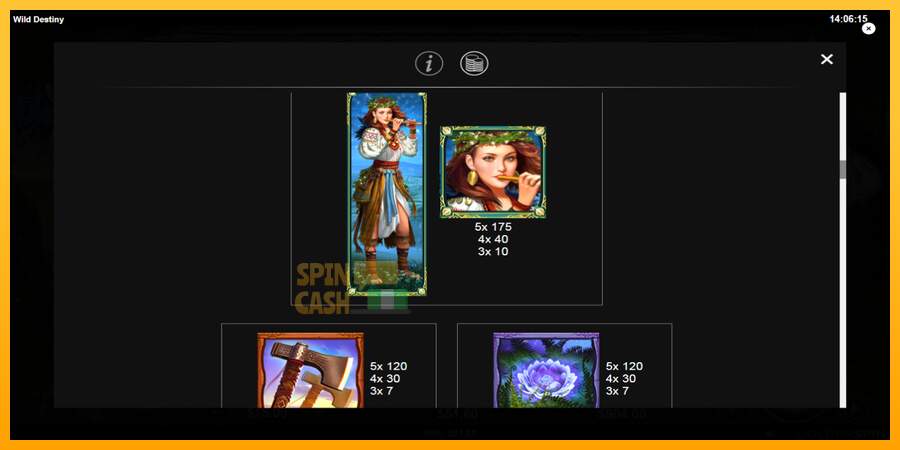 Spielautomat Wild Destiny für echtes geld 6