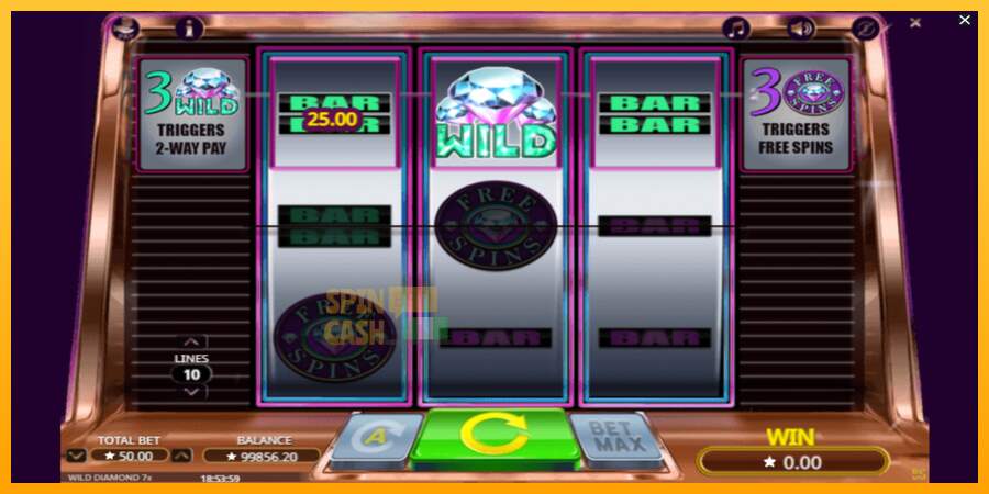 Spielautomat Wild Diamond 7x für echtes geld 4