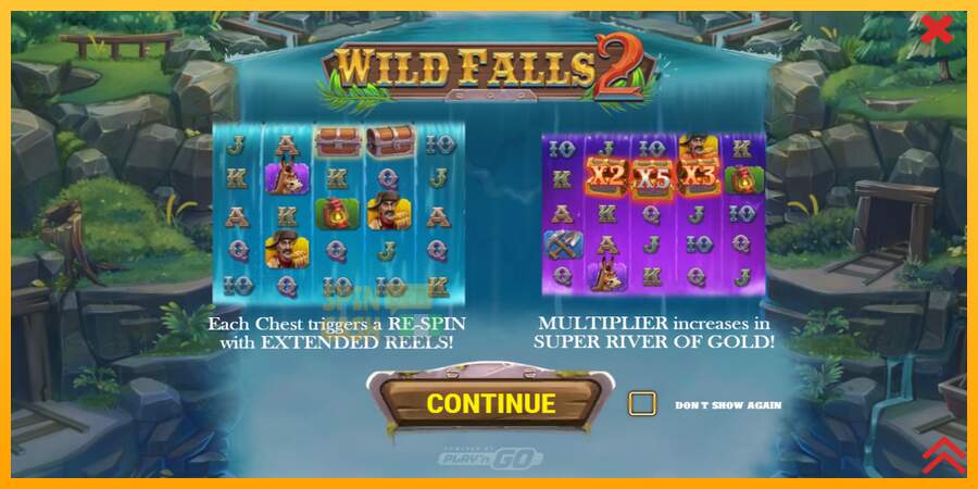 Spielautomat Wild Falls 2 für echtes geld 1