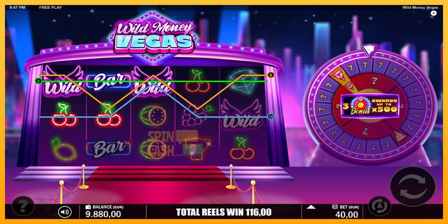 Spielautomat Wild Money Vegas für echtes geld 3