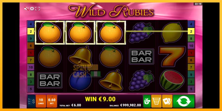 Spielautomat Wild Rubies für echtes geld 3