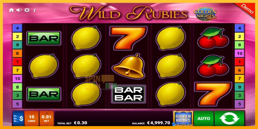 Spielautomat Wild Rubies Golden Nights für echtes geld 2