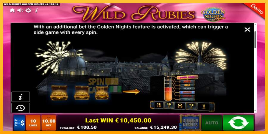 Spielautomat Wild Rubies Golden Nights für echtes geld 6