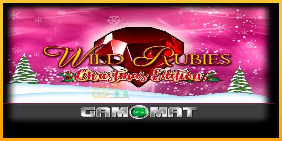 Spielautomat Wild Rubies Сhristmas Edition für echtes geld 1