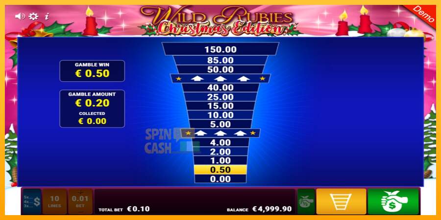 Spielautomat Wild Rubies Сhristmas Edition für echtes geld 4