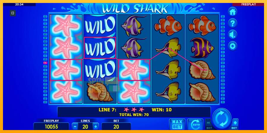 Spielautomat Wild Shark für echtes geld 3