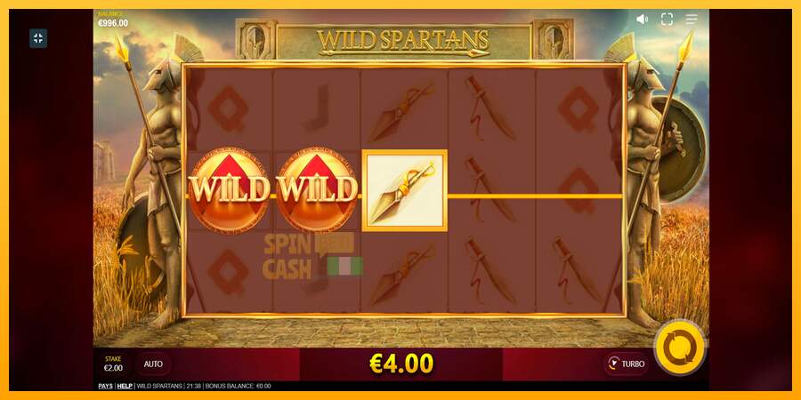 Spielautomat Wild Spartans für echtes geld 5