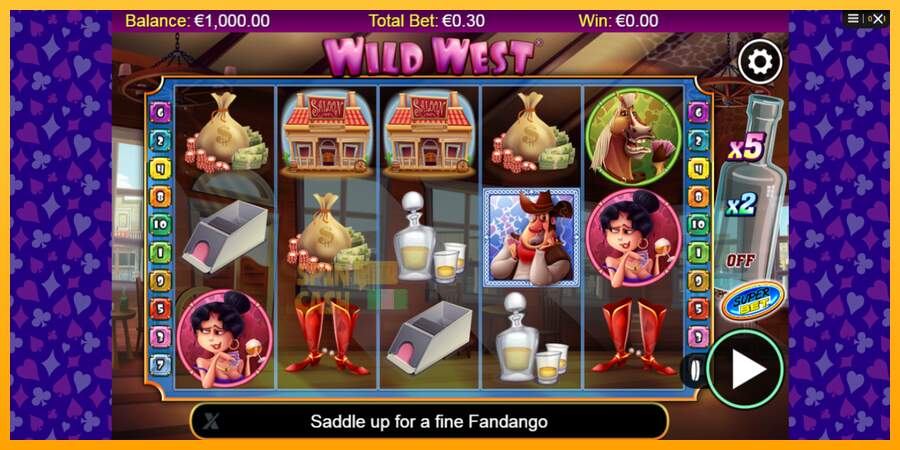 Spielautomat Wild West für echtes geld 1