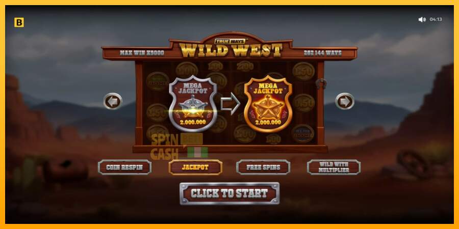 Spielautomat Wild West Trueways für echtes geld 1