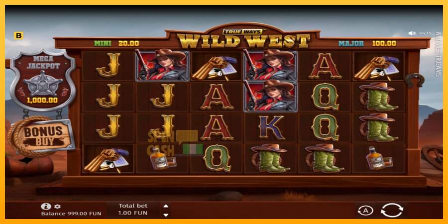 Spielautomat Wild West Trueways für echtes geld 2