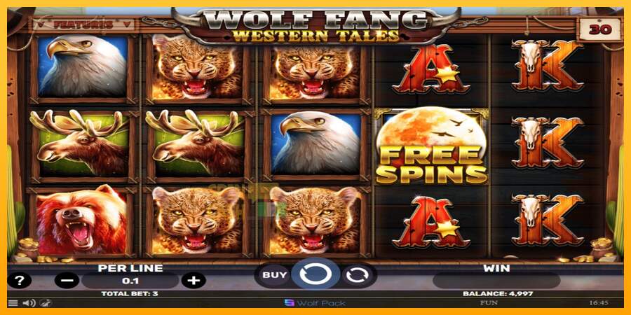 Spielautomat Wolf Fang - Western Tales für echtes geld 2