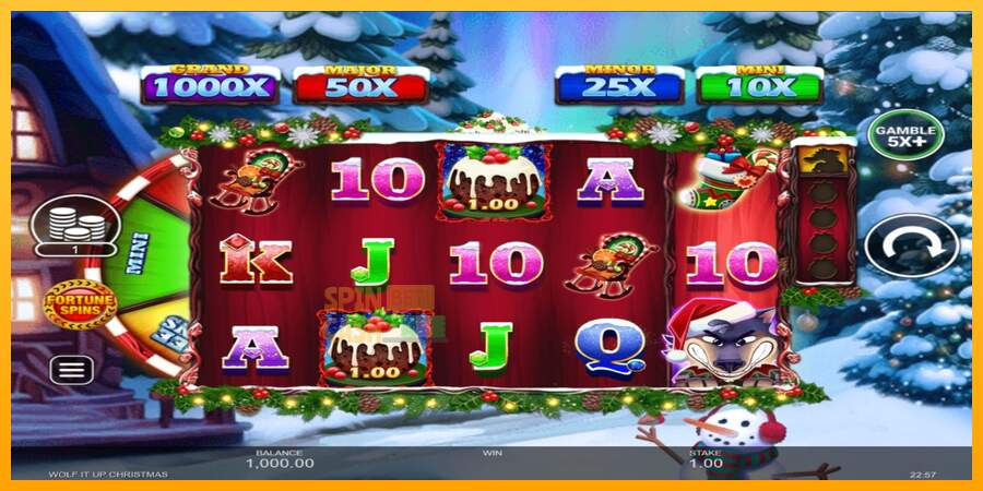 Spielautomat Wolf It Up Christmas für echtes geld 2