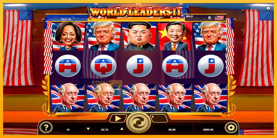 Spielautomat World Leaders II für echtes geld 1