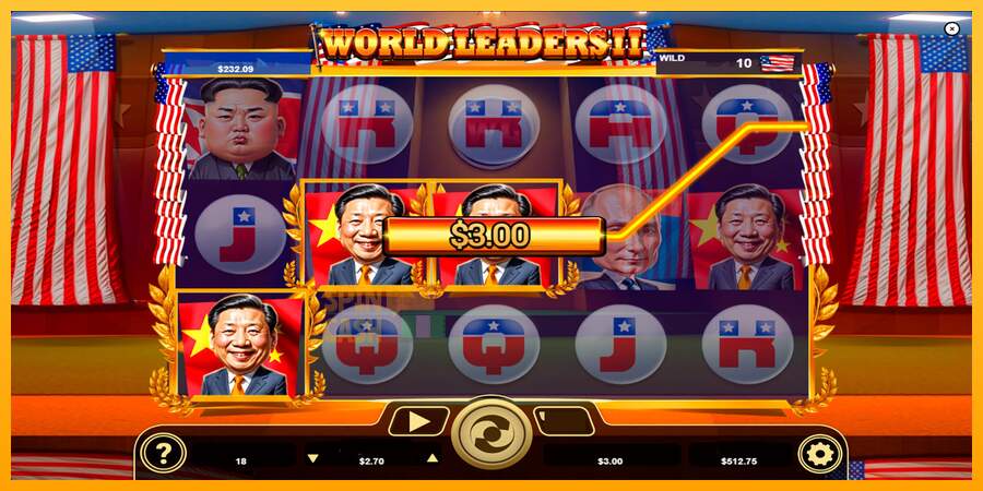 Spielautomat World Leaders II für echtes geld 4