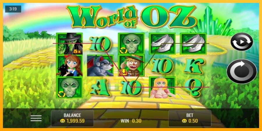 Spielautomat World of Oz für echtes geld 2