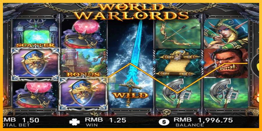 Spielautomat World of Warlords für echtes geld 3