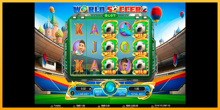 Spielautomat World Soccer Slot 2 für echtes geld 1