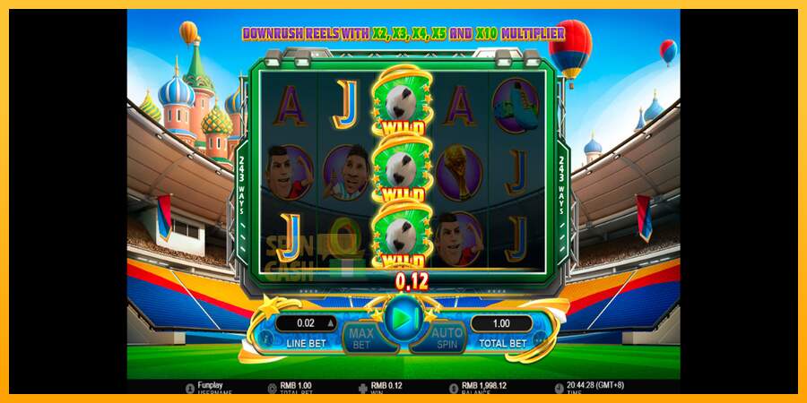 Spielautomat World Soccer Slot 2 für echtes geld 2