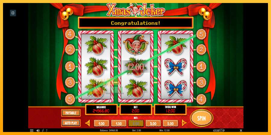 Spielautomat Xmas Joker für echtes geld 4