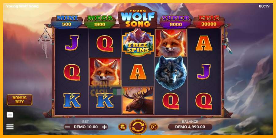 Spielautomat Young Wolf Song für echtes geld 2