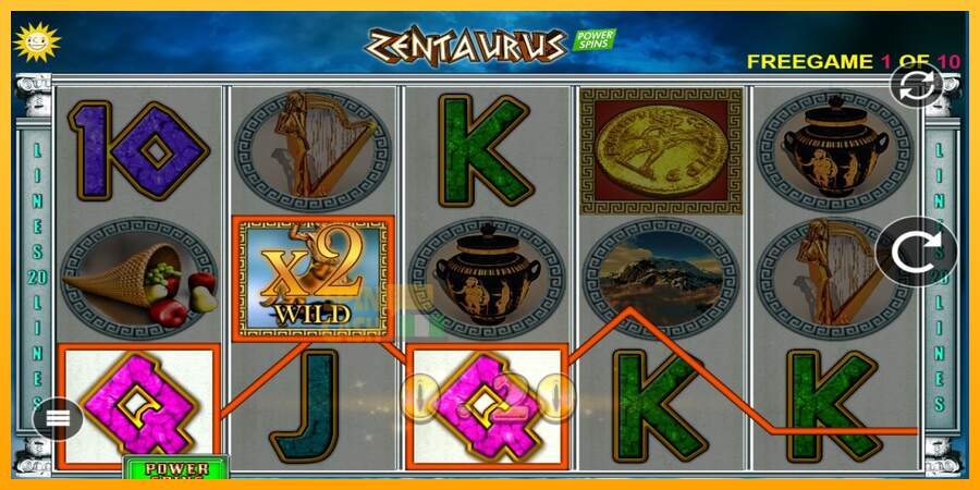 Spielautomat Zentaurus Power Spins für echtes geld 4