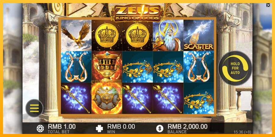 Spielautomat Zeus King of Gods für echtes geld 2