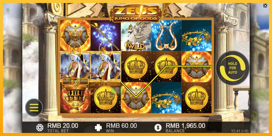 Spielautomat Zeus King of Gods für echtes geld 4