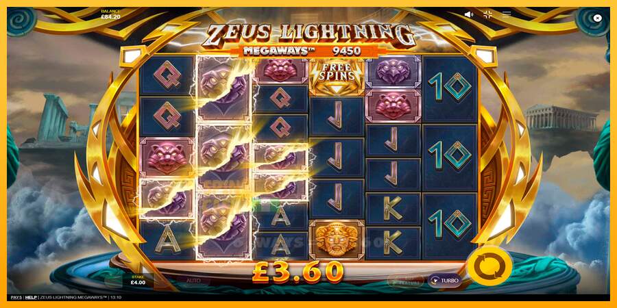 Spielautomat Zeus Lightning Megaways für echtes geld 5