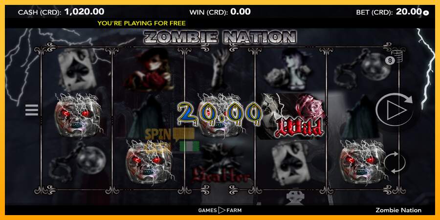 Spielautomat Zombie Nation für echtes geld 3