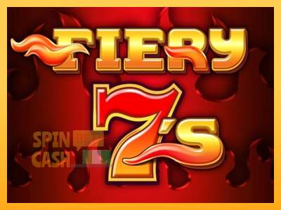 Spielautomat Fiery 7s für echtes geld