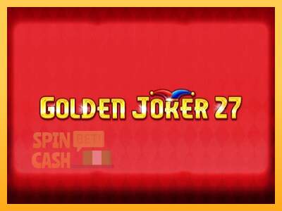 Spielautomat Golden Joker 27 Hold & Win für echtes geld